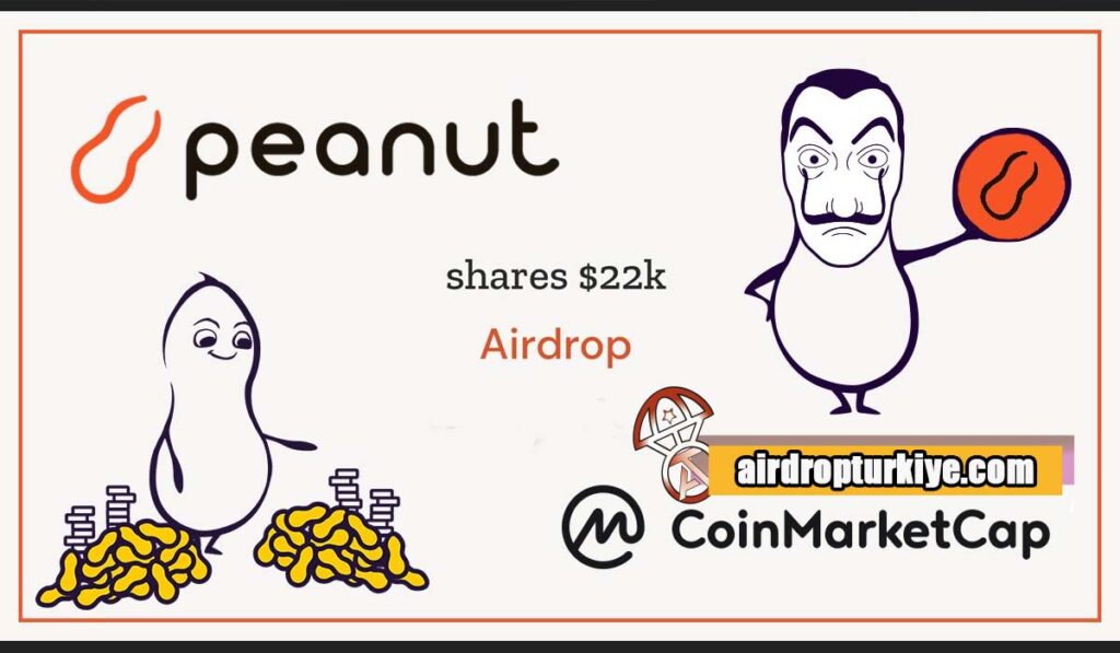 peanut-1024x597 CoinmarketCap Peanut Airdrop Fırsatı
