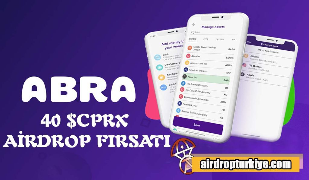 Abra-airdrop-1024x597 Abra Wallet 40 $CPRX Airdrop Fırsatı